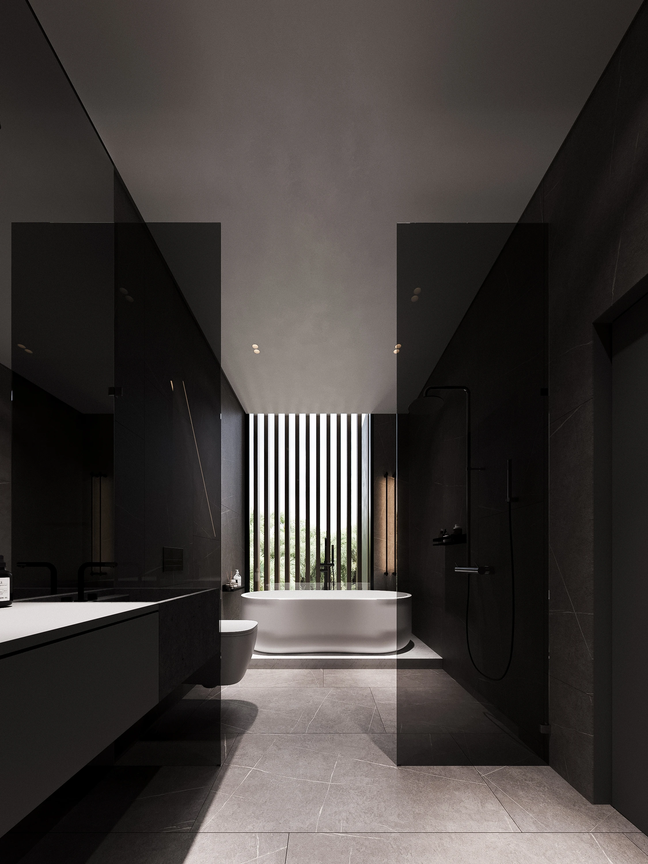 ADG Flagman villa interior, second floor, visualisation